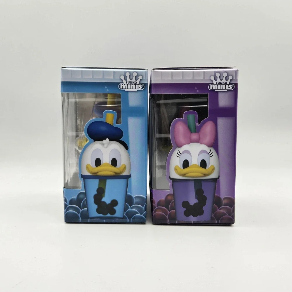 Funko Minis Disney Donald Duck Daisy Duck Boba Vinyl Figures 2 Pack NEW